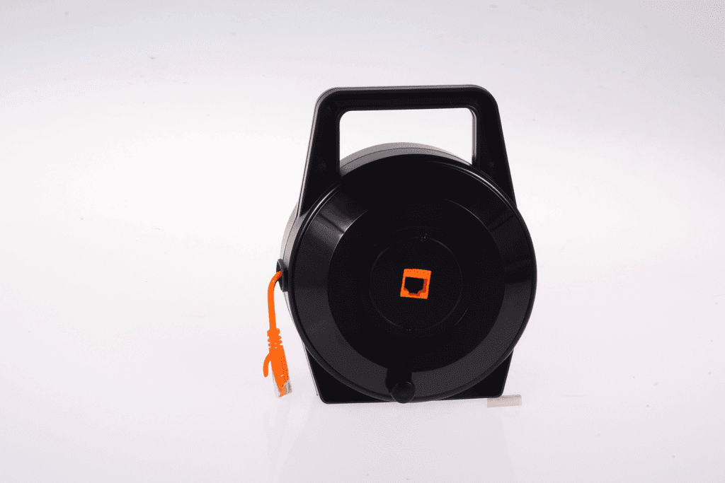 Ethernet cable reel